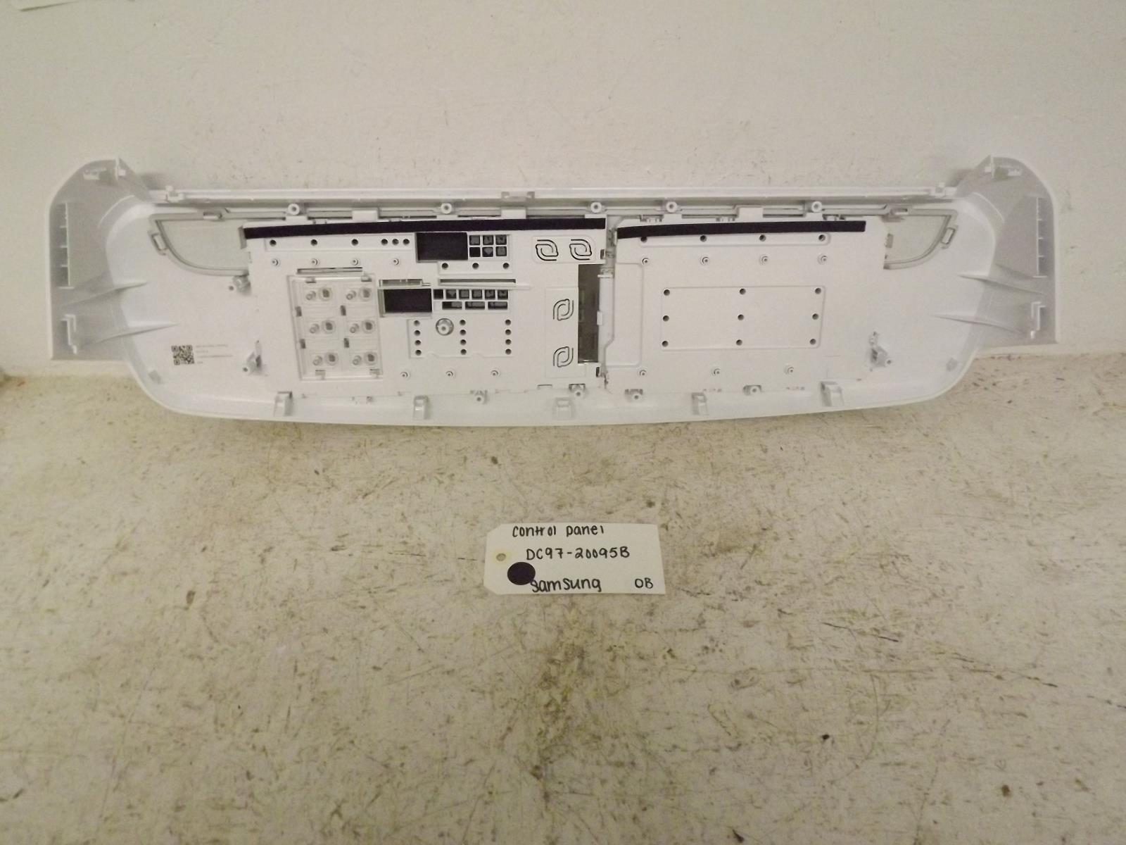 Samsung Washer DC97-20095B Control Panel Open Box Samsung Washer DC97-20095B Control Panel Open Box